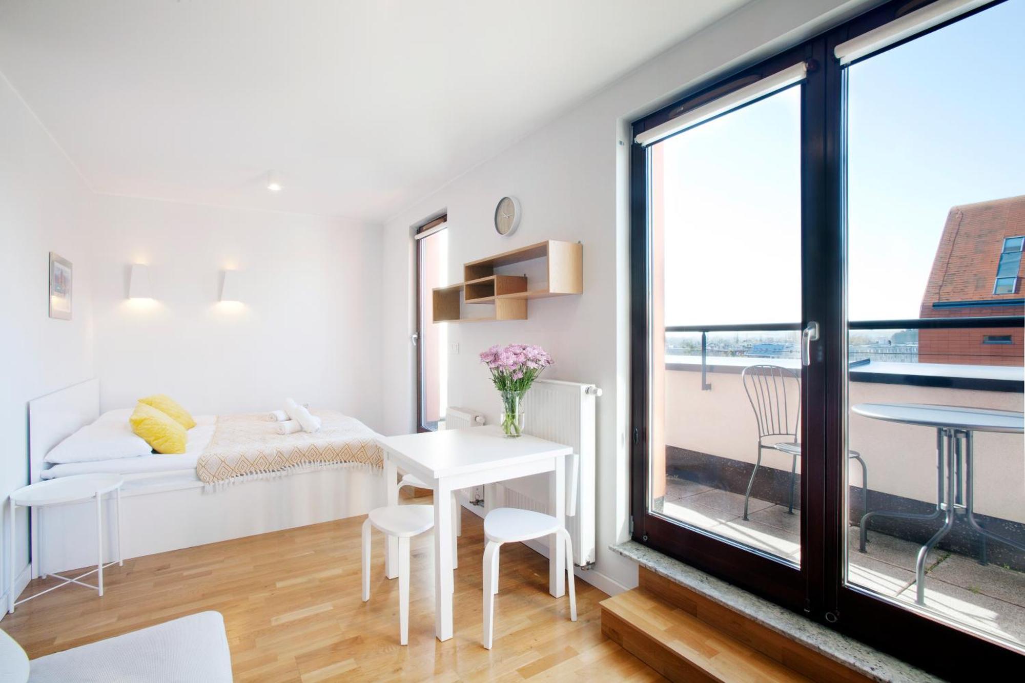 Marine Studio With Balcony And Parking By Tyzenhauz Gdańsk Exteriör bild